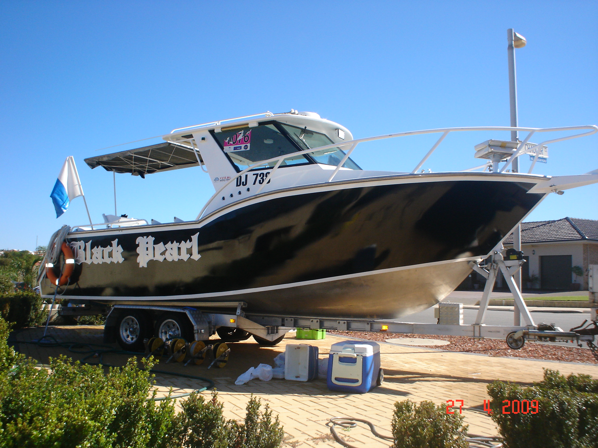 Custom built 8 meter Ali boat and F250 | Fishing - Fishwrecked.com ...