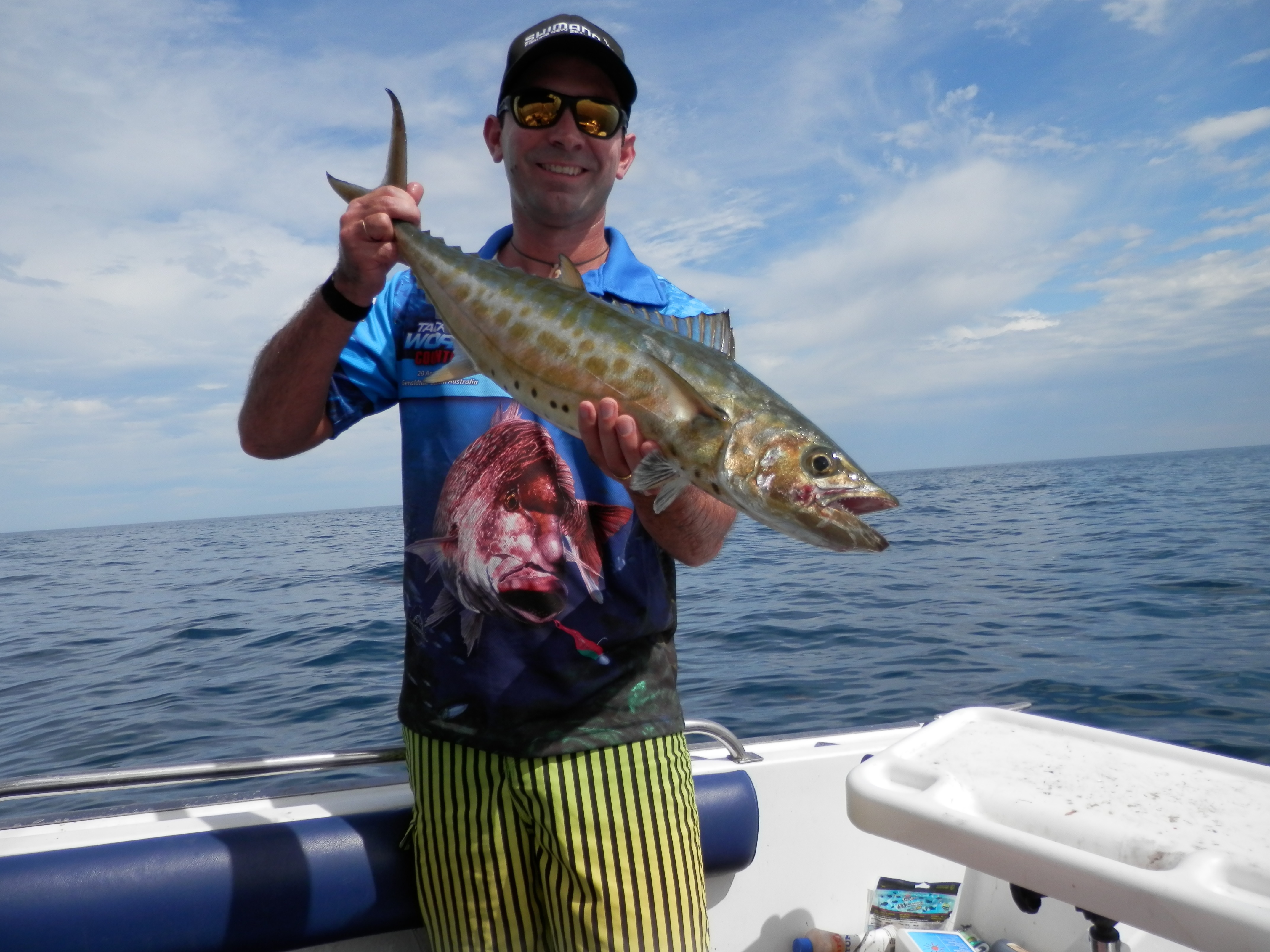 Shark Mackeral Fishing Fishing WA. Fishing Photos