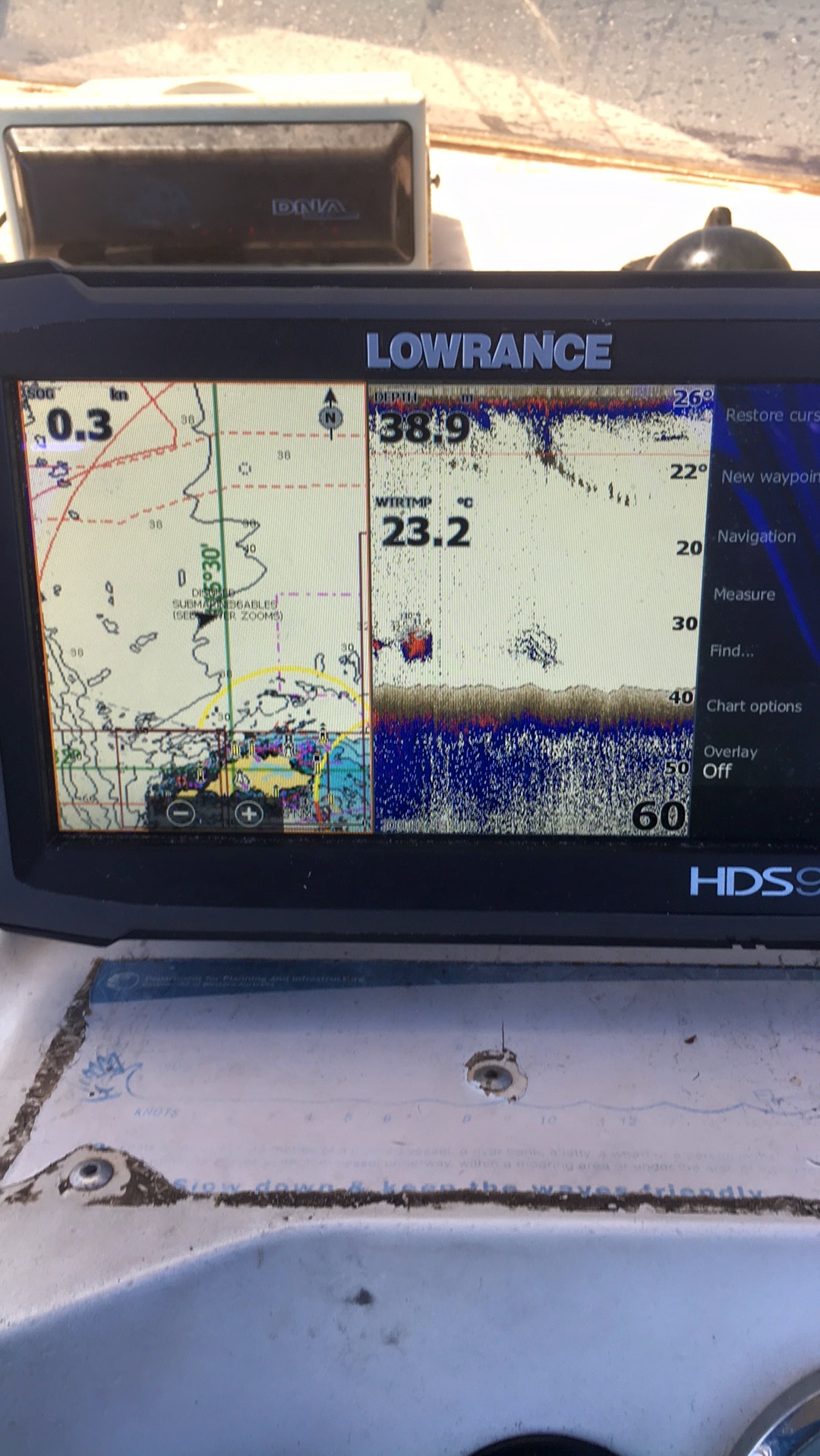 Lowrance GPS problem.  Fishing -  - Fishing WA