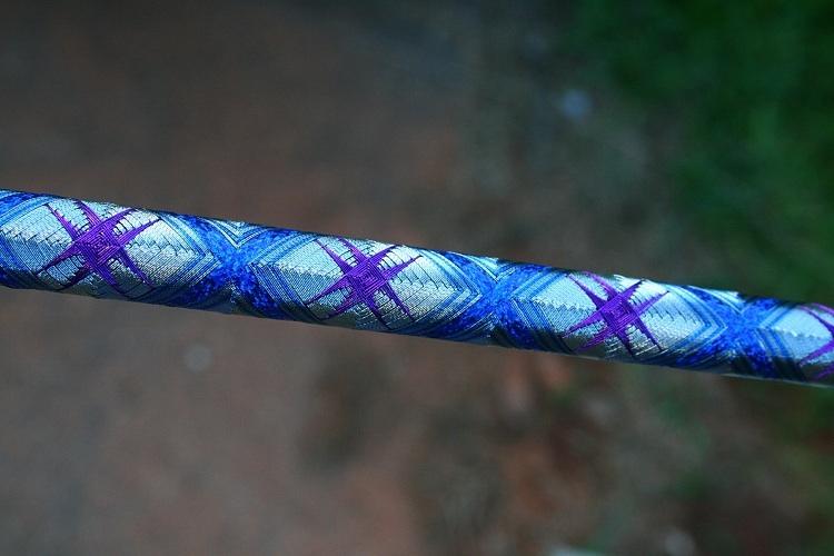 Purple Spider custom rod wrap  Fishing 