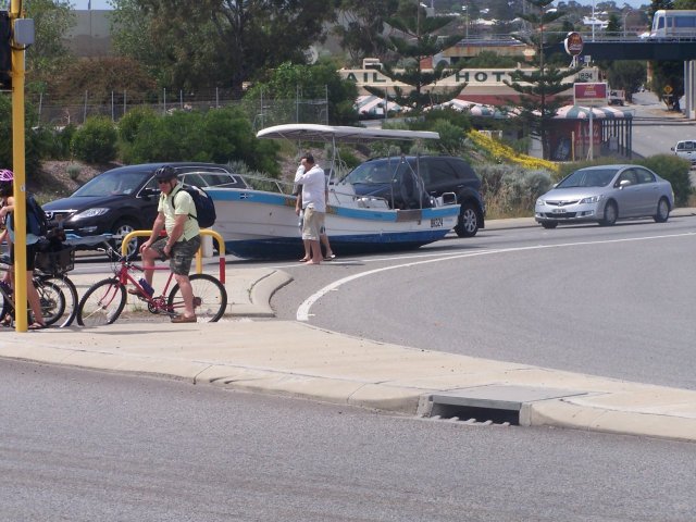 another boat on the bitumen