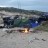 camping , night beach fishing