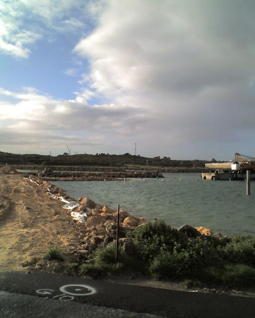 Woodies point ramp progress