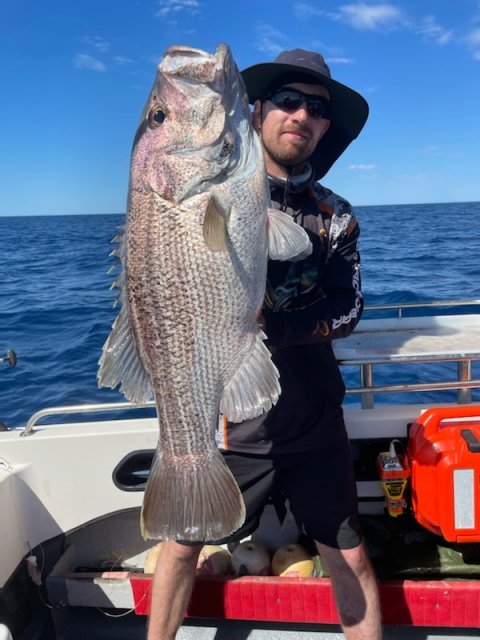 Luke’s 12 kg fish