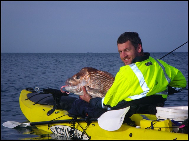 Cockburn Sound kayak pinky