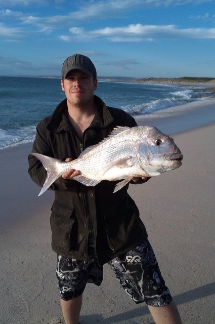 first lb size snapper released safely