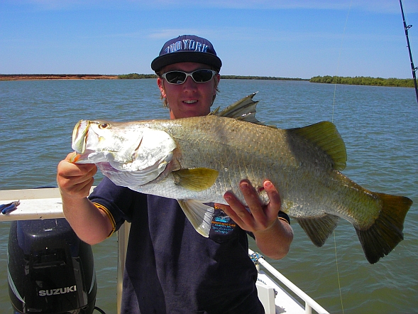 My 75cm Barra