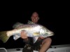 one more of the barra, tail cut off this time was too dark to see
