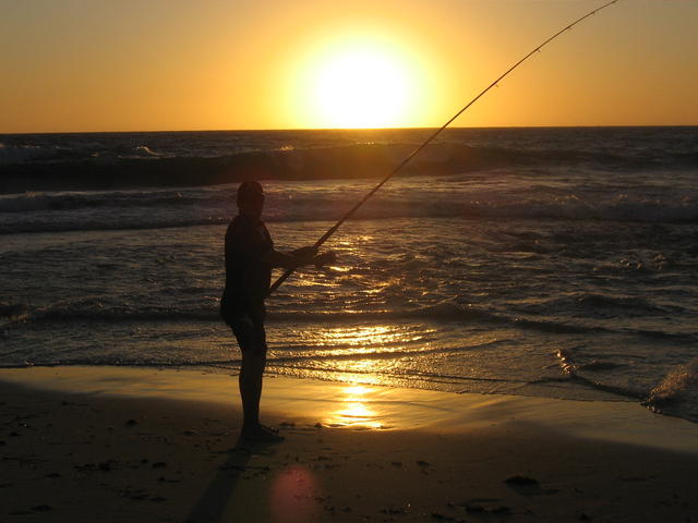 Fishing at loonies/flat rock