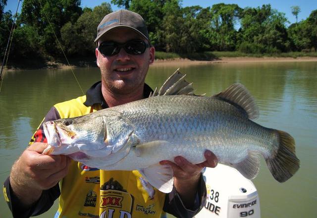 First Daly river Barra