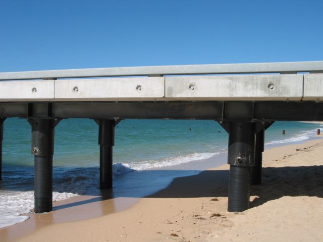 Bundegi ramp looking south