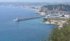 Angel's bay and entrance of the port of Nice
