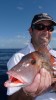 Andrew with a nice Red Throat.... Commodore Abrolhos Convoy 2008