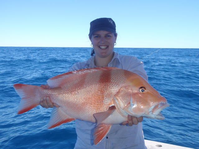 Claires fish caught out with, Absolute Ocean Charters in Broome!