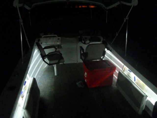 Boatlight fishing LEDS are in the traily, ready for some night fishing!