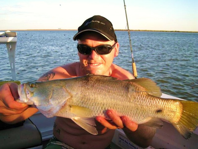 First barra of the trip, 50cm Rat, released