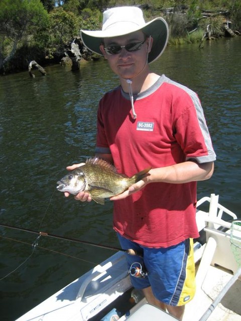 Fishing the blackwood with damo6230 Fishing