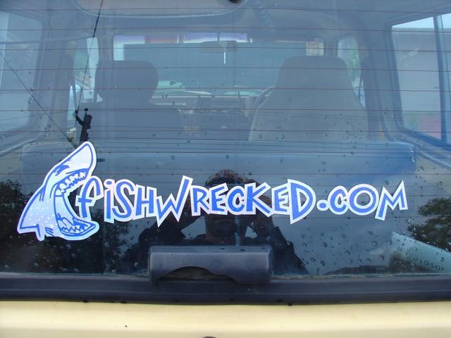 Fishwrecked Sticker