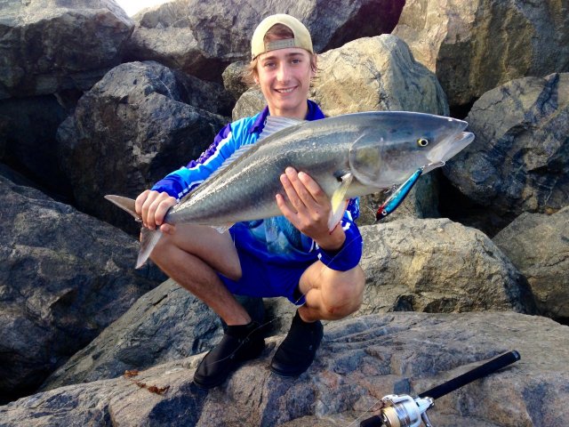 85cm Salmon off dawsville 