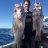 Double Header! Both hooked up 13.8 & 8.6kg mate Holdin Both Fish