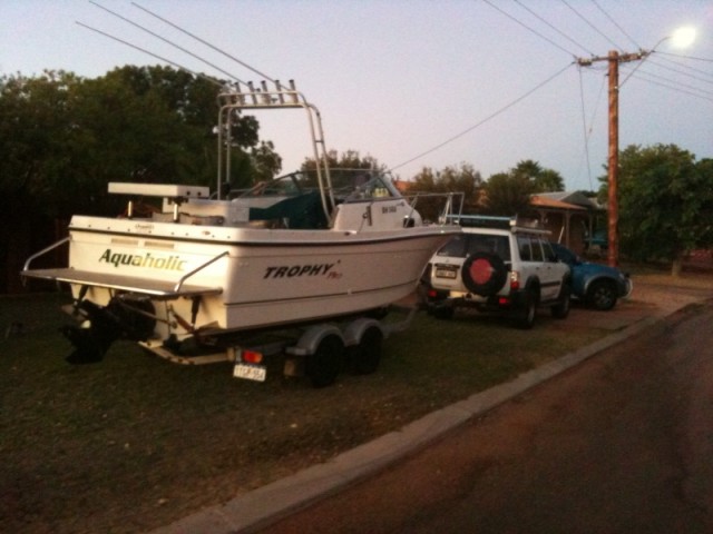 Arrived in Exmouth and ready to fish!