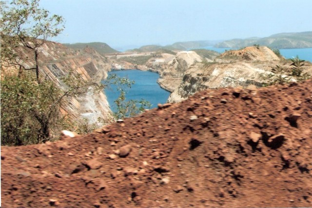 old mine pit(koolan island)