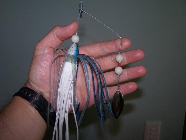 Homemade dhuie sized spinnerbait  Fishing -  - Fishing WA.  Fishing Photos & Videos