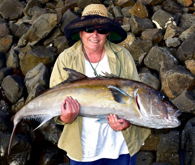 Unexpected Samson Fish at Black Point 