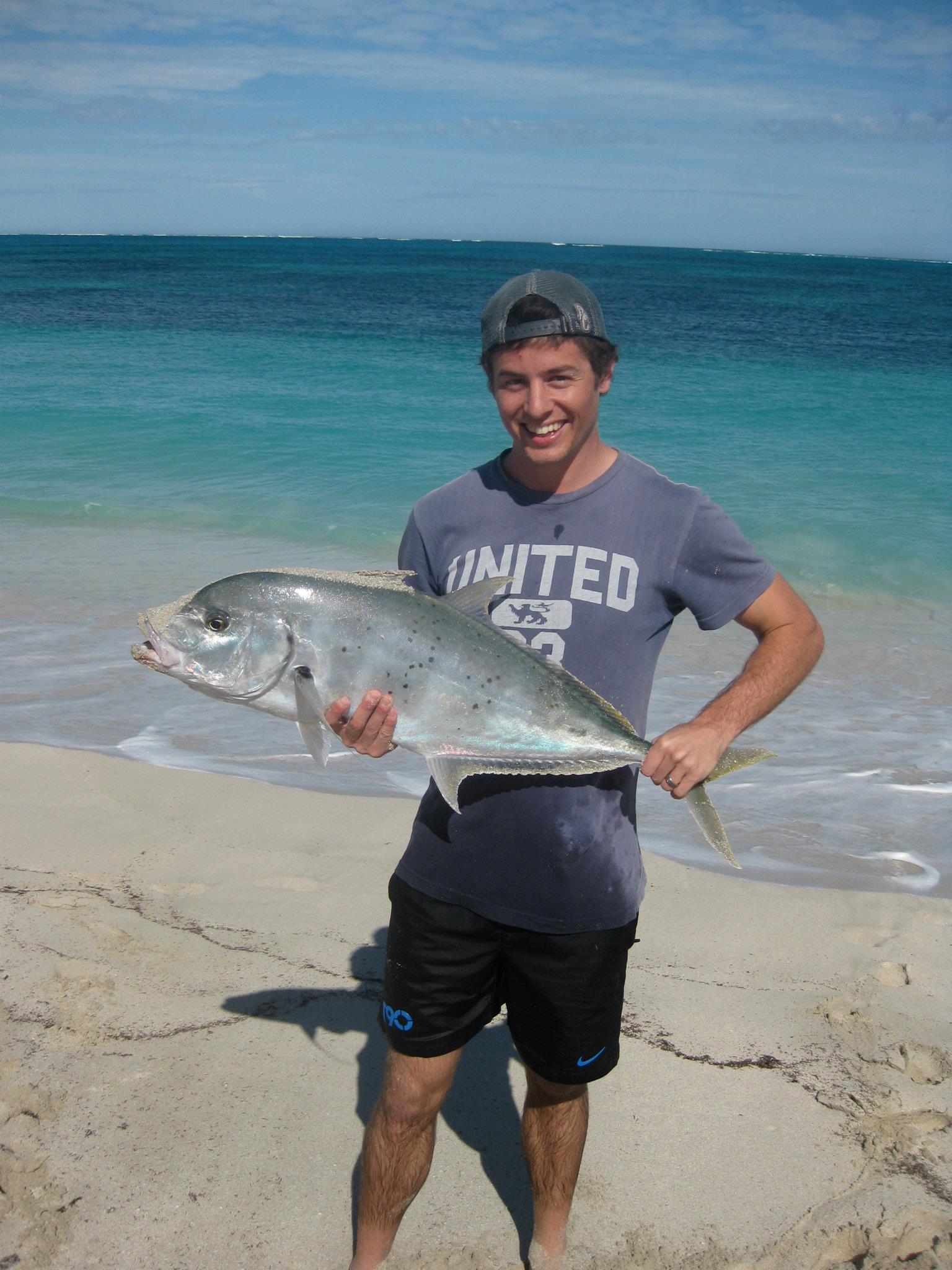 Coral Bay land based report Fishing Fishing WA